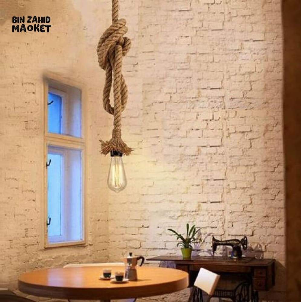 JUTE ROPE STRING DECOR LIGHT