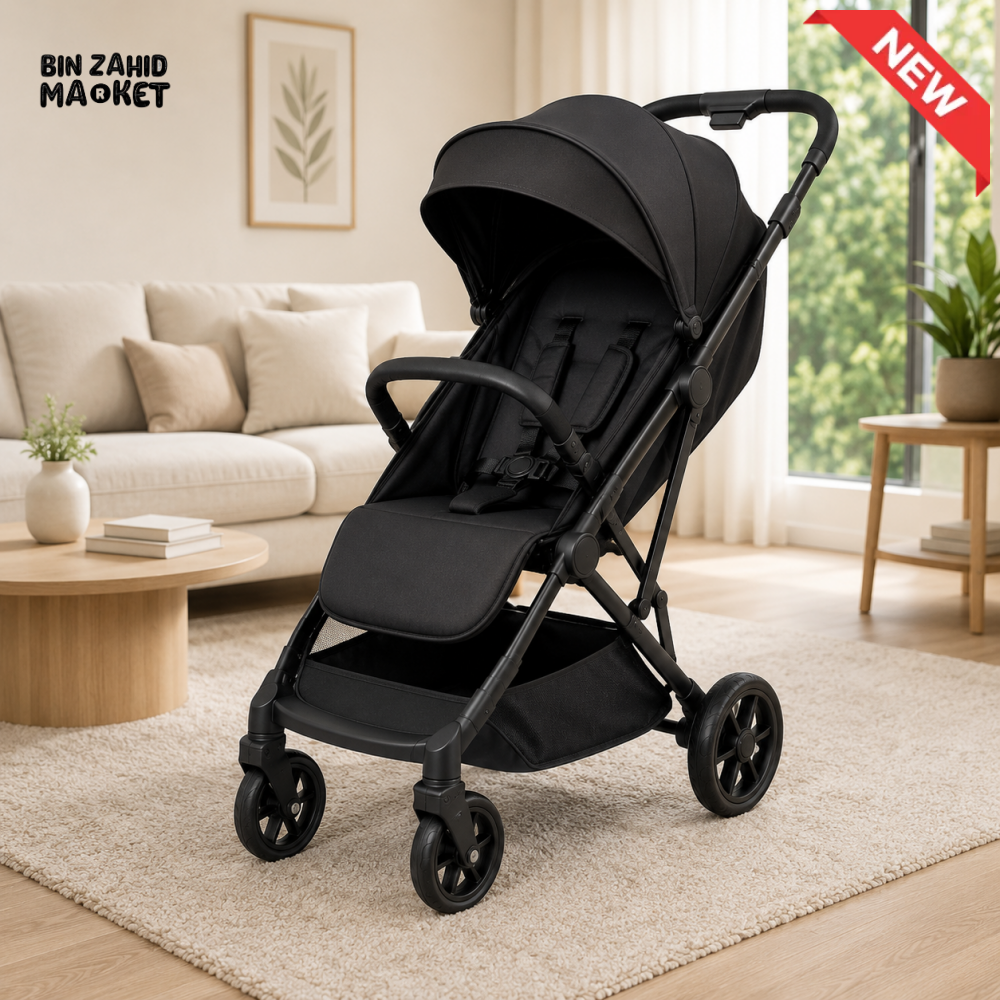 KIDILO LUXURY BABY STROLLER - BLACK