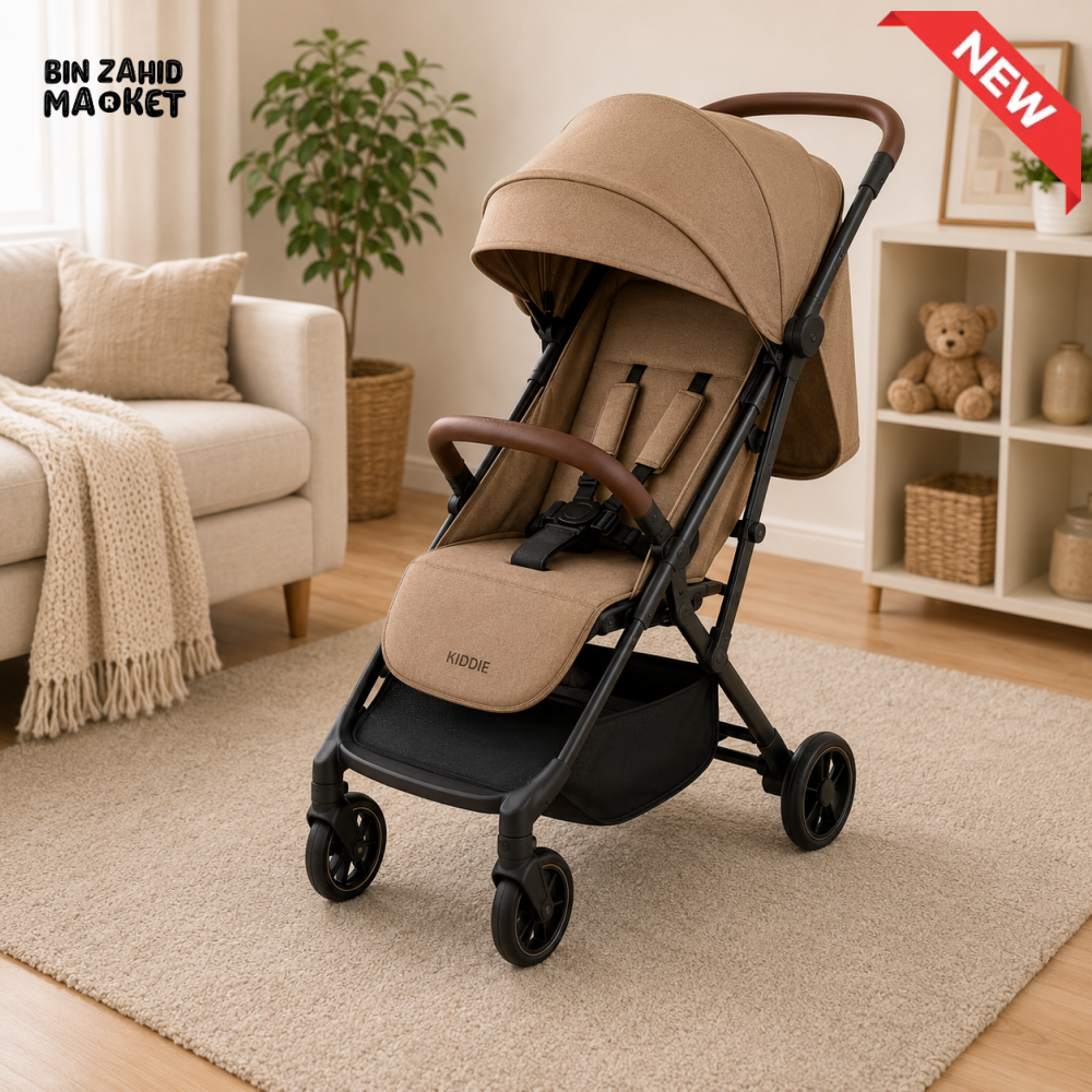 KIDILO LUXURY BABY STROLLER - BROWN