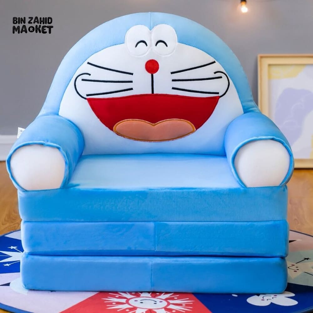 KIDS 3X LAYERS SOFA CUM-BED Doraemon