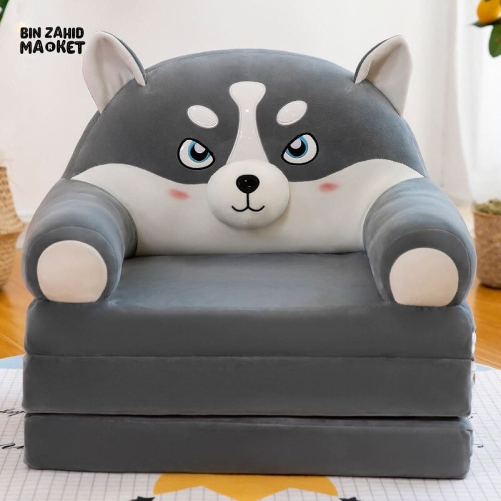 KIDS 3X LAYERS SOFA CUM-BED Racoon
