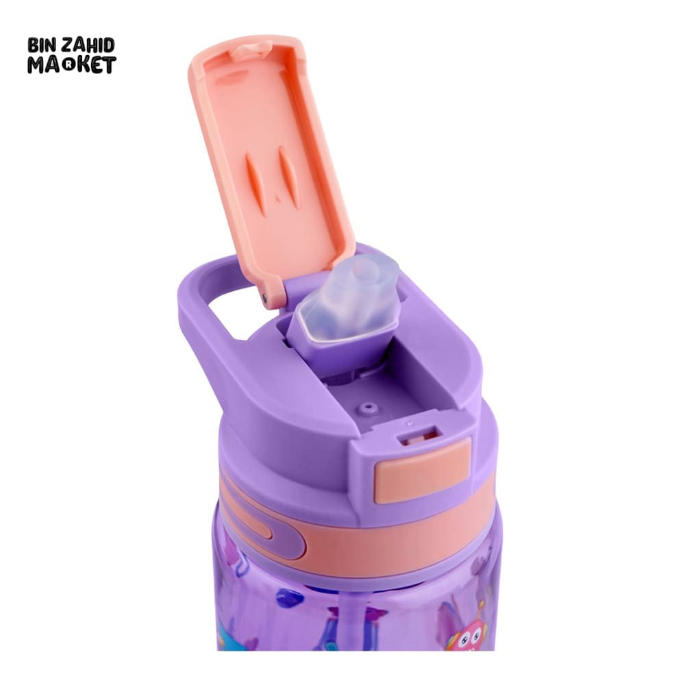 KIDS CARTOON FANCY WATER BOTTLE PURPLE SB-11 700ML
