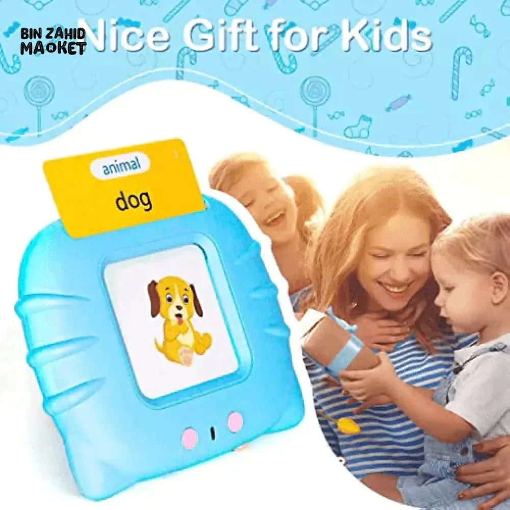 KIDS FLASH TALKING CARDS 200+ EDUCATIONAL WORDS