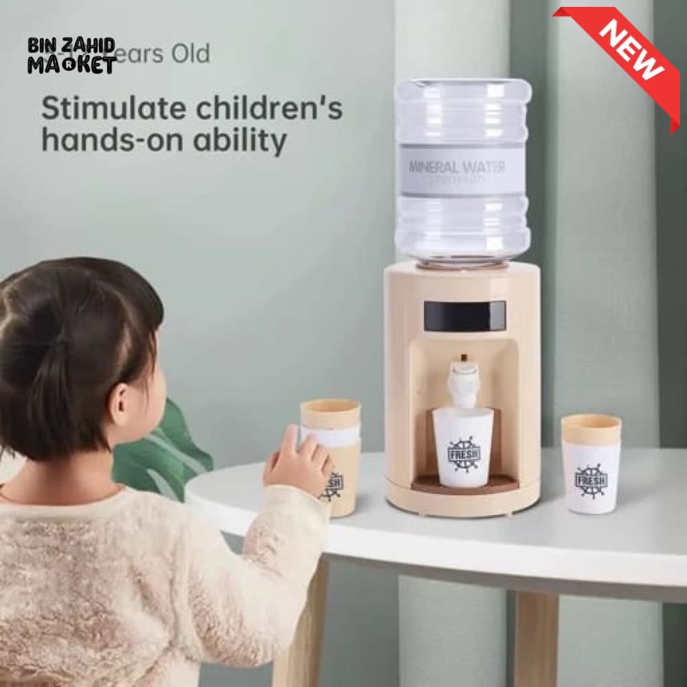 KIDS MINI WATER DISPENSER TOY SET