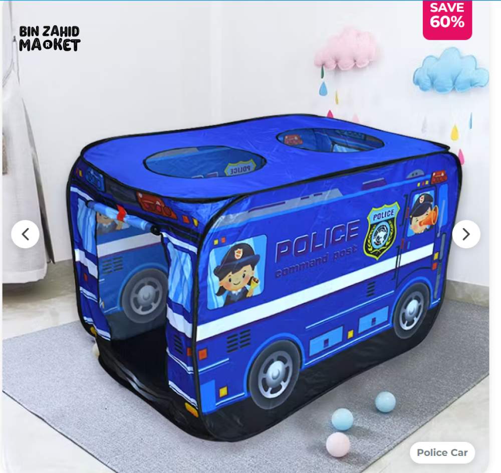 KIDS PLAY HOUSE TENT + FREE 50 BALLS