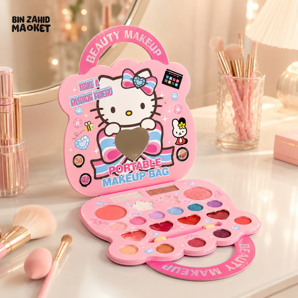 KIDS PORTABLE MAKEUP PLAY SET
