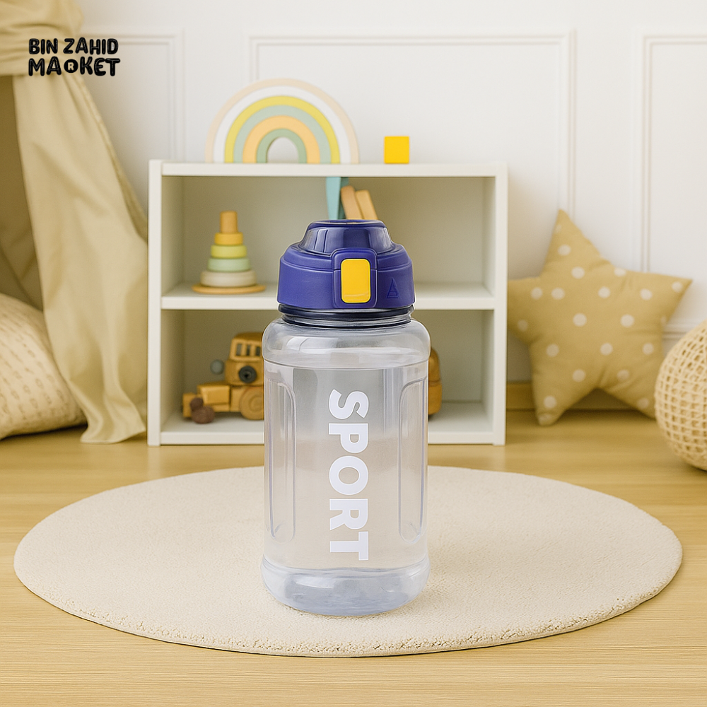 KIDS WATER BOTTLE 800ML – PREMIUM LEAKPROOF BPA-FREE BOTTLE FOR SCHOOL & PLAYROOM - PURPLE CE1013