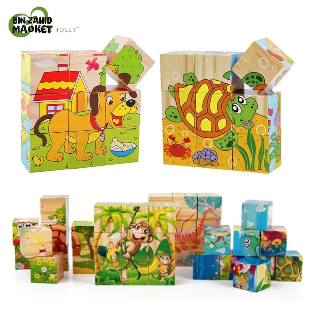 KIDS WOODEN EDUCATIONAL PUZZLE