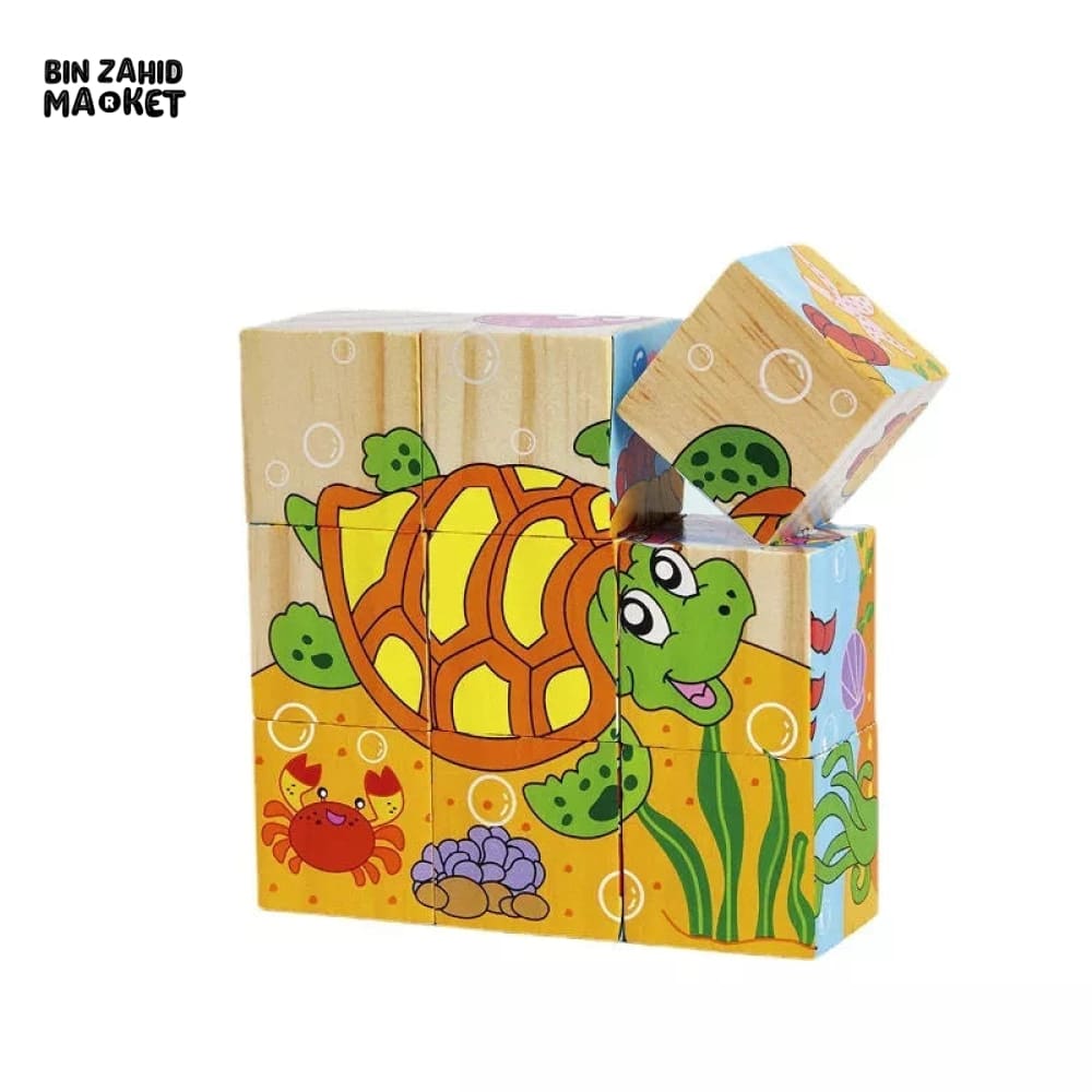 KIDS WOODEN EDUCATIONAL PUZZLE