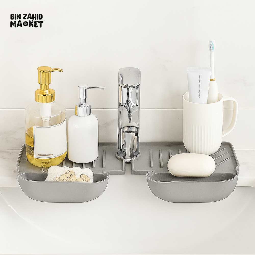 KITCHEN FAUCET ABSORBENT MAT – SPLASH GUARD & SINK DRYING PAD