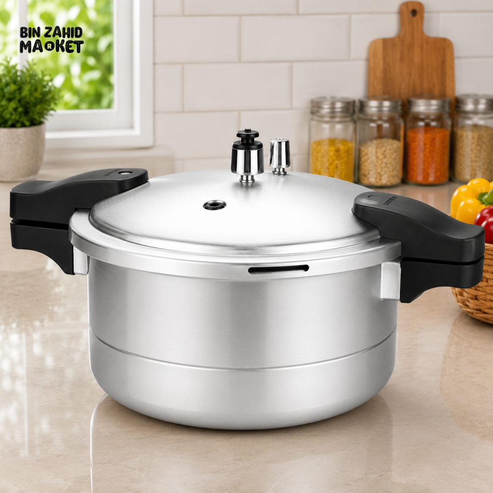 KITCHEN KING ALUMINUM PRESSURE COOKER - 50 LITER
