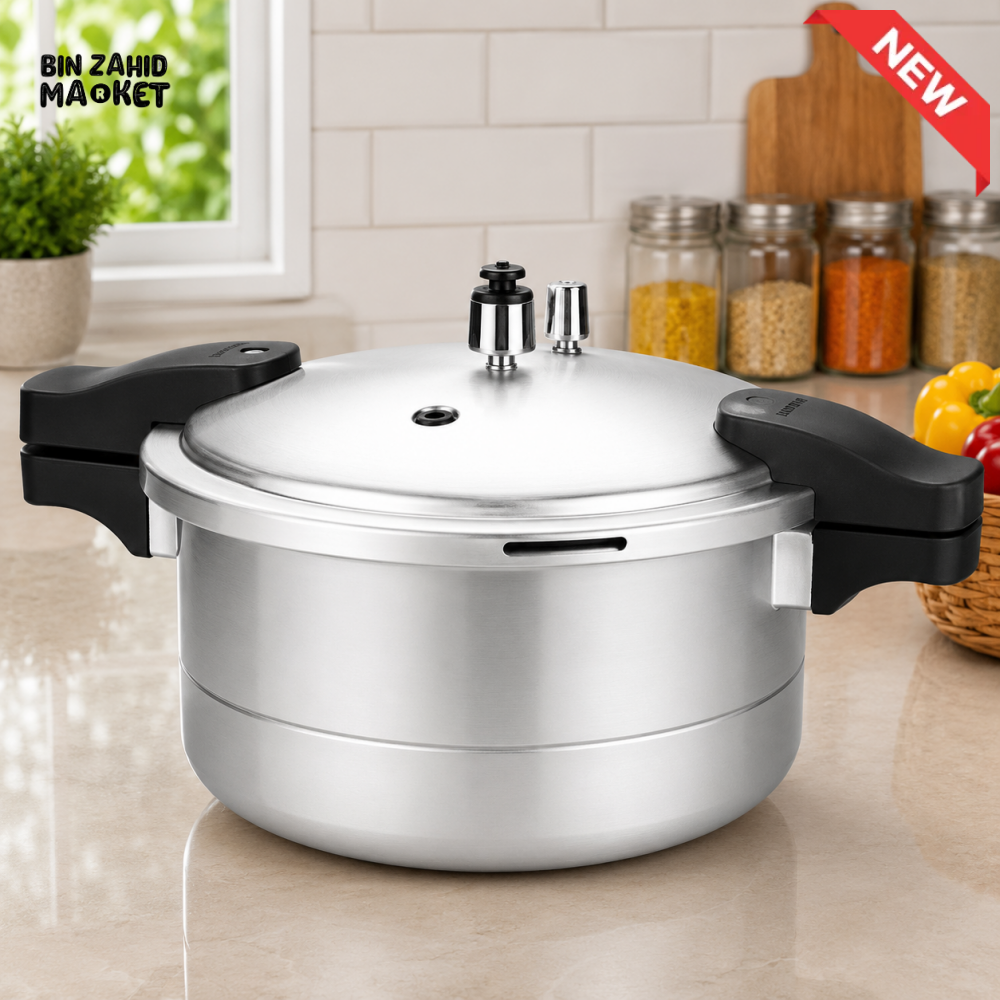KITCHEN KING ALUMINUM PRESSURE COOKER - 50 LITER
