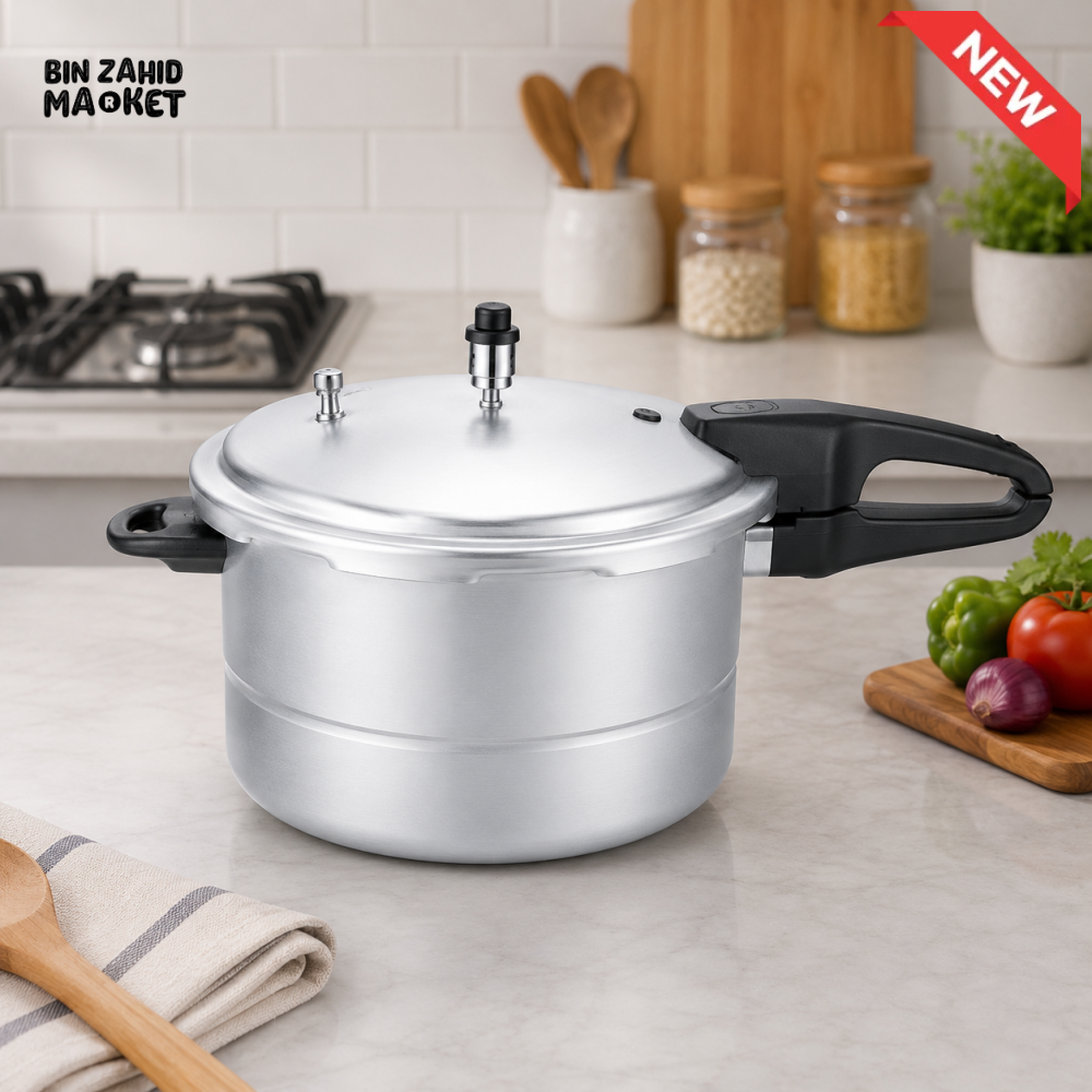 KITCHEN KING FEAST 2-IN-1 ALUMINUM PRESSURE COOKER +STEAMER - 11 LITER