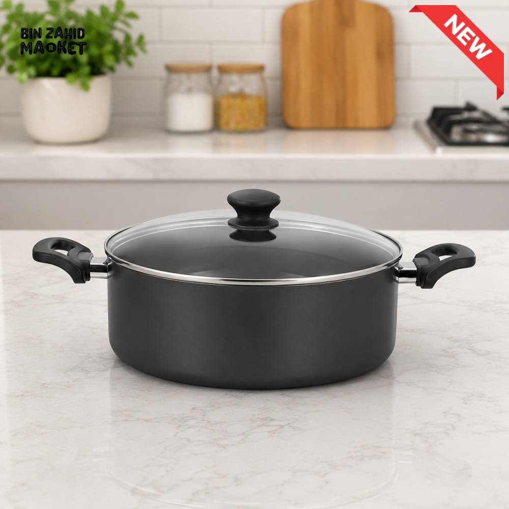KITCHEN KING NON-STICK CASSEROLE - 34 CM