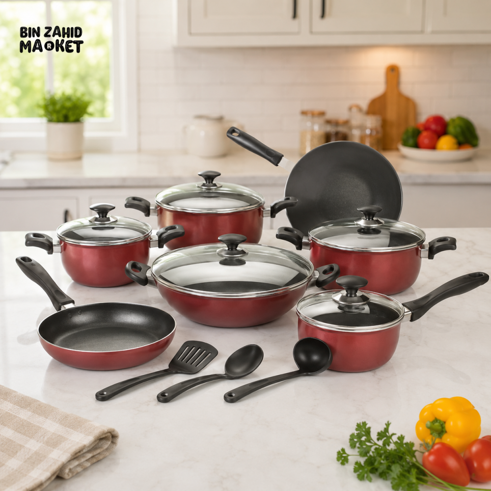 KITCHEN KING TREND 15PCS COOK SET