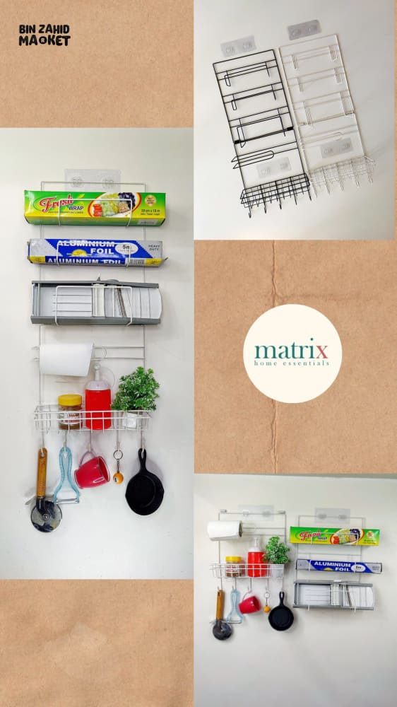 KITCHEN WALL ORGANIZER