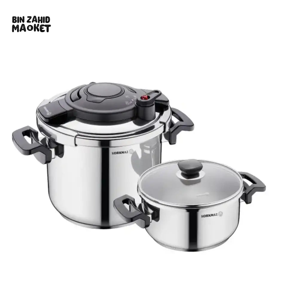 Korkmaz Alessa 4 pcs Pressure Cooker Set