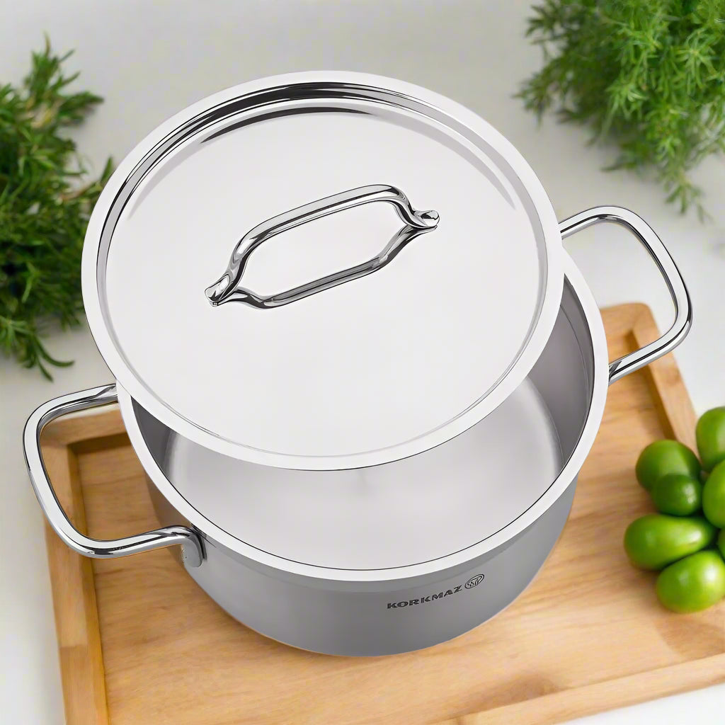 KORKMAZ ALFA CASSEROLE POT 24X12 CM – A1020