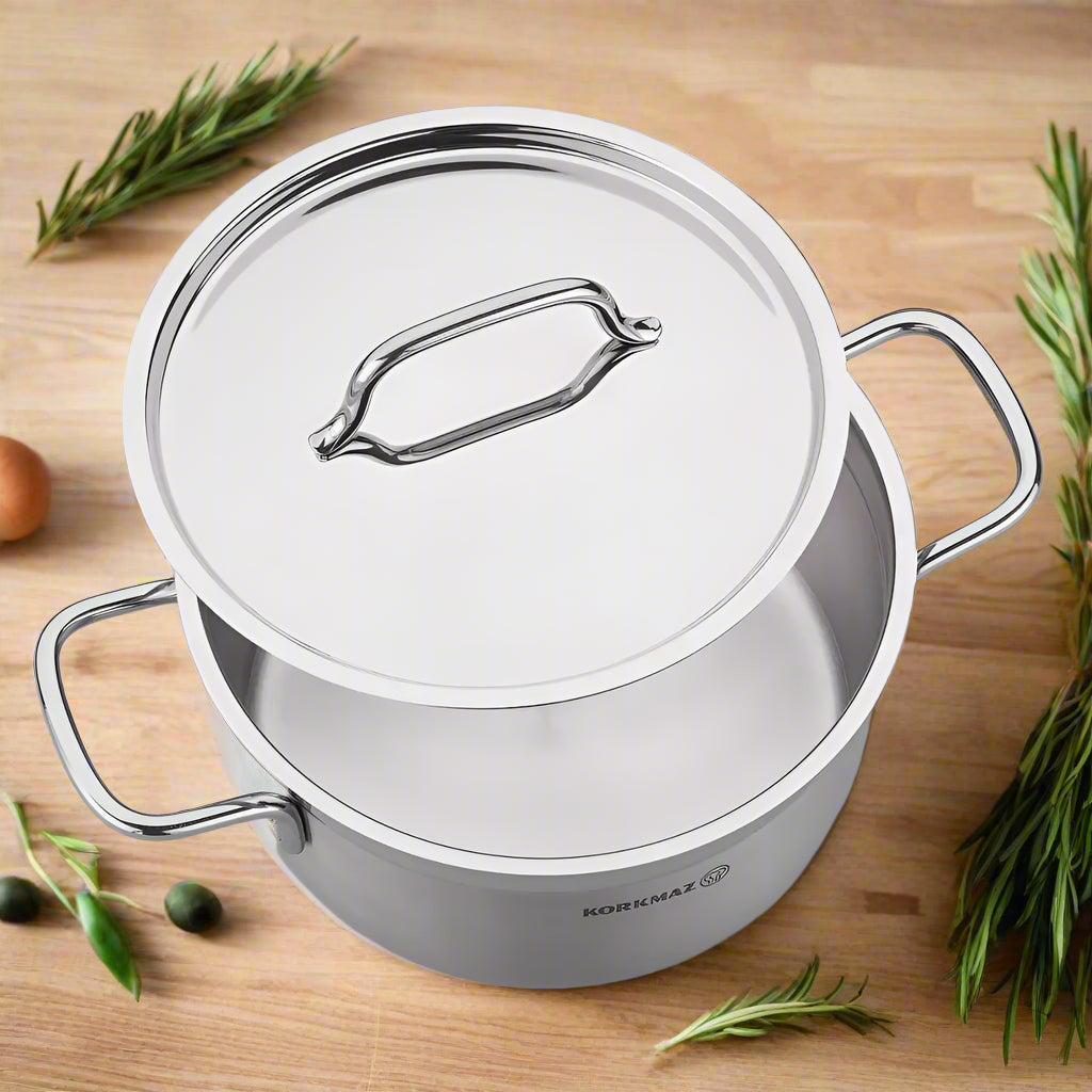 KORKMAZ ALFA CASSEROLE POT 26X13 CM – A1025