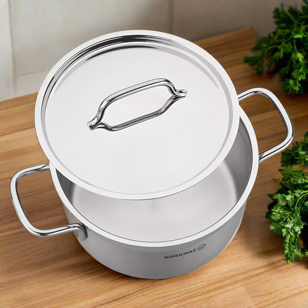KORKMAZ ALFA CASSEROLE POT 28X14 CM – A1028