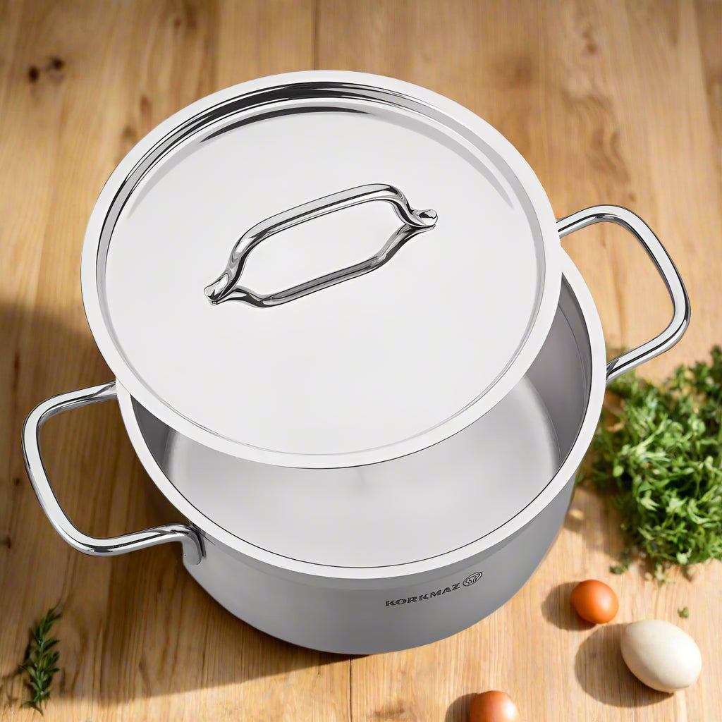 KORKMAZ ALFA CASSEROLE POT 30X15 CM – A1031