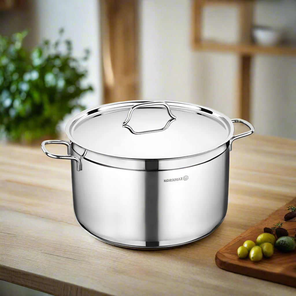 KORKMAZ ALFA CASSEROLE POT 30X15 CM – A1031