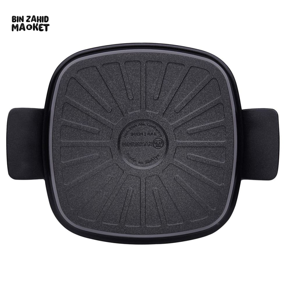KORKMAZ CASTERRA SQUARE CAST IRON POT 24X24X11.5 CM – A2582