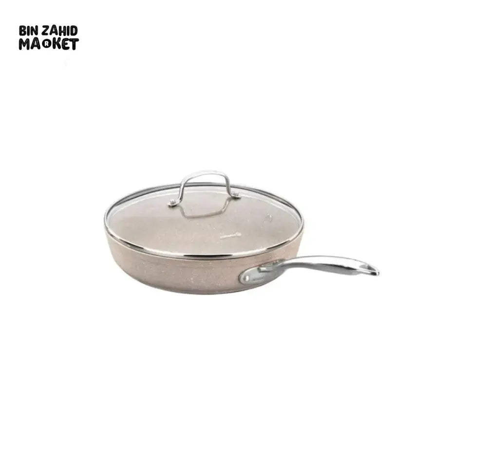Korkmaz Granita Alu. Frypan 28x5.5cm / 3.0l. w/lid