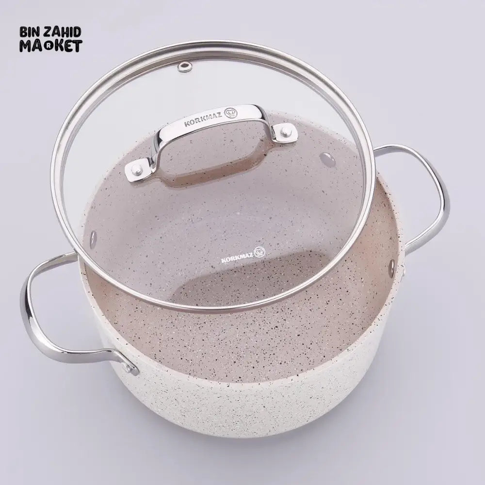 KORKMAZ GRANITA SHORT CASSEROLE 28X7.5 CM – A1264