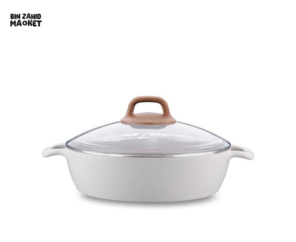 Korkmaz Gusto Ceramic Low Casserole 26x7cm