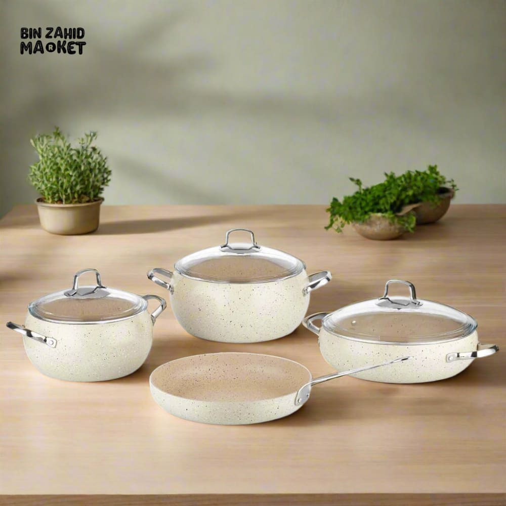 KORKMAZ MONDEA COOKWARE 7 PIECES SET - A2656