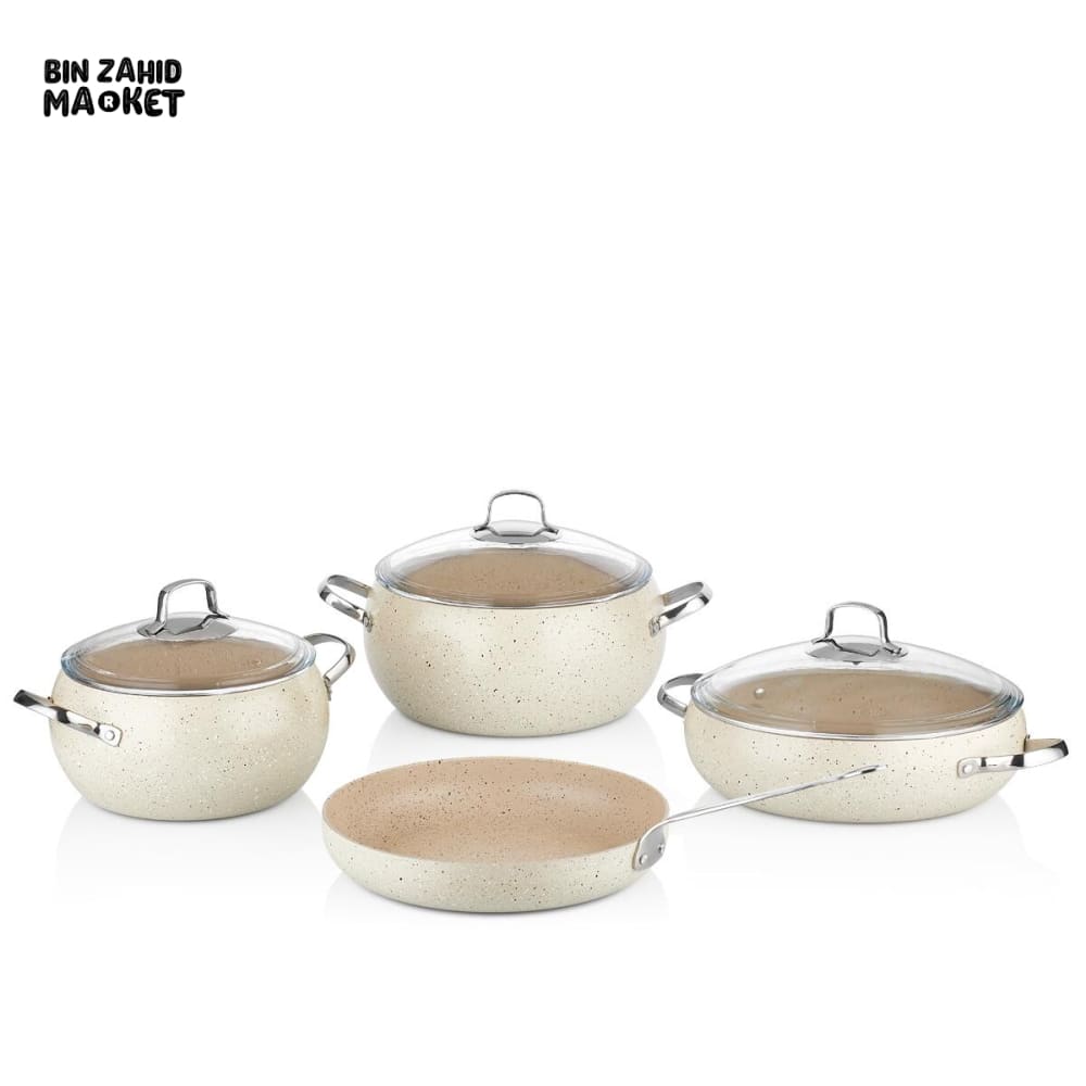 KORKMAZ MONDEA COOKWARE 7 PIECES SET - A2656