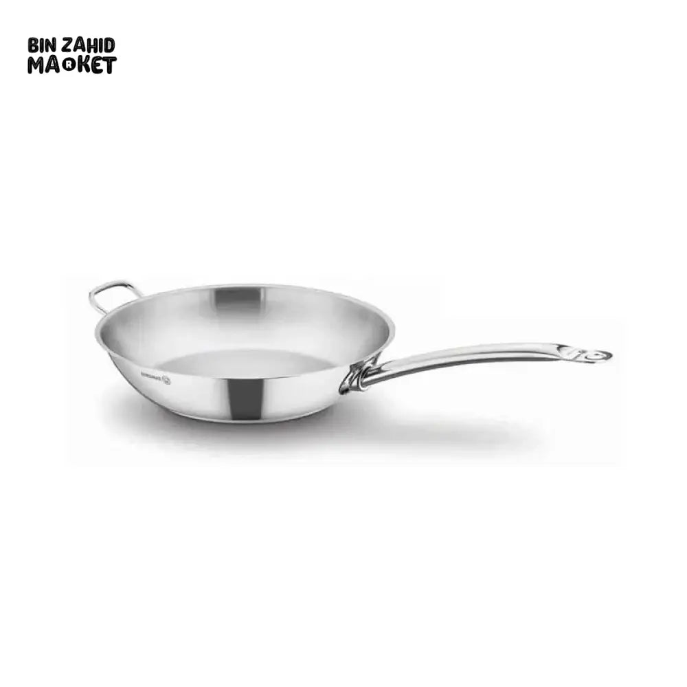 Korkmaz Proline Satin Stainless Steel Frying Pan 36x7.5cm