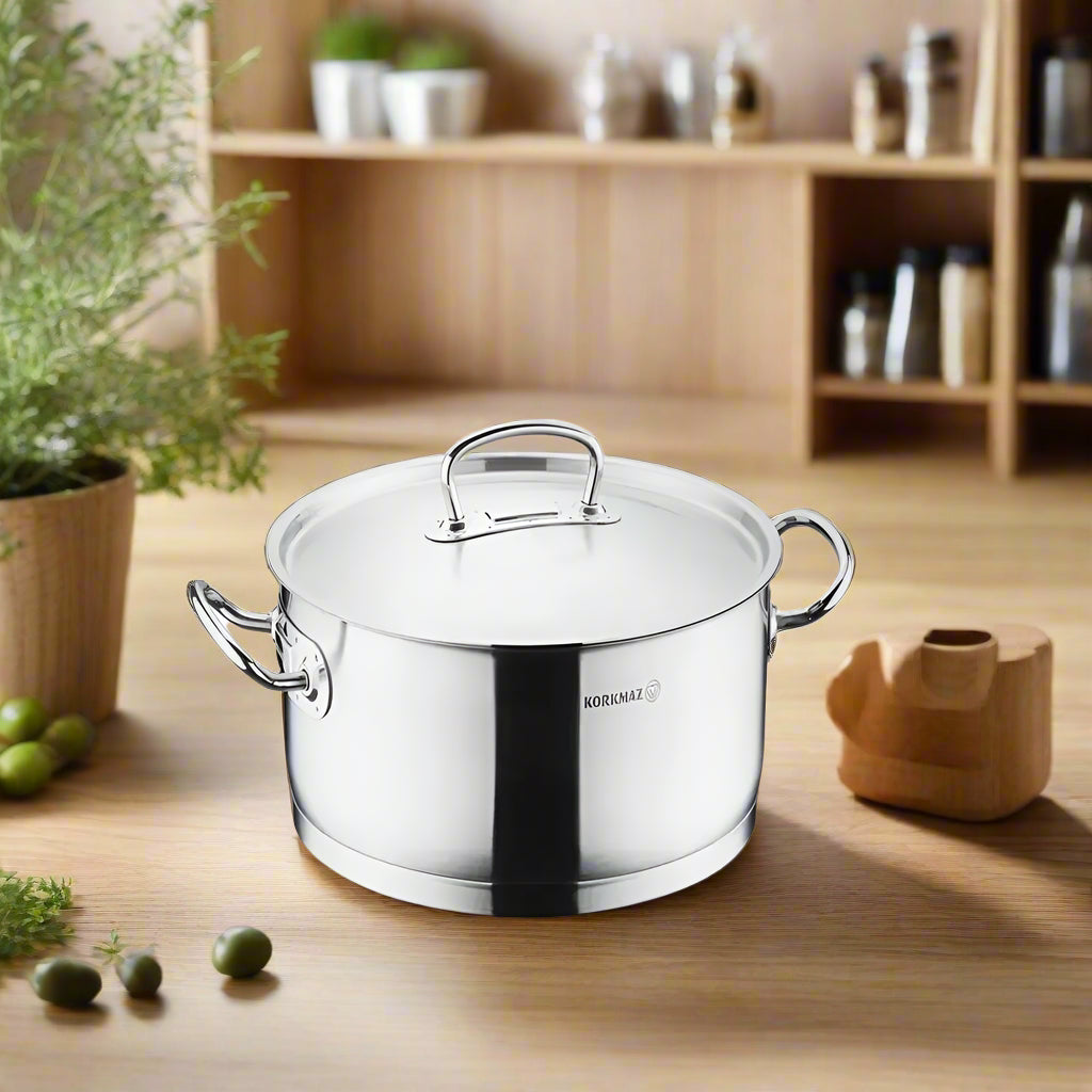 KORKMAZ PROLINE SHORT POT 20X9 CM – A1169