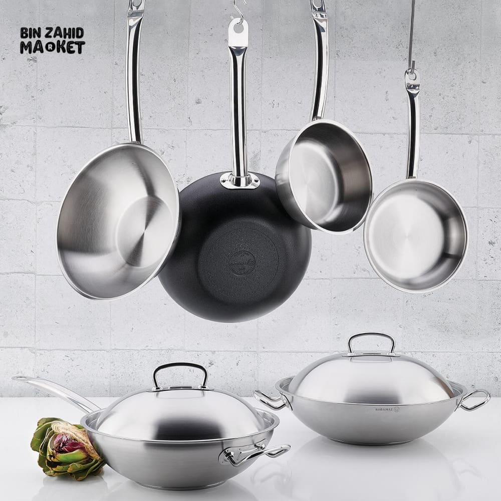 KORKMAZ PROLINE WOK 32X9 CM – A2797