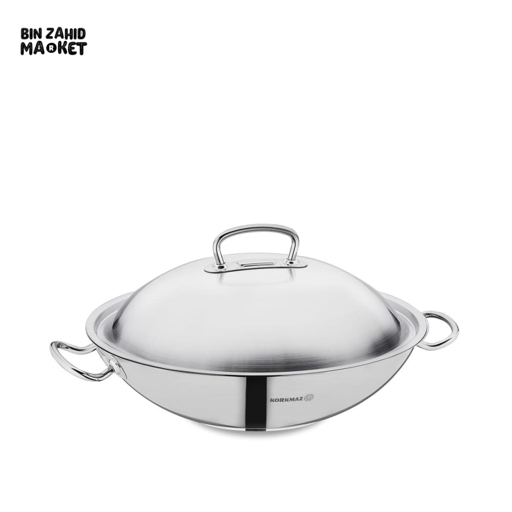 Korkmaz Proline Wok (Satin) 32x9 cm / 5.2 L