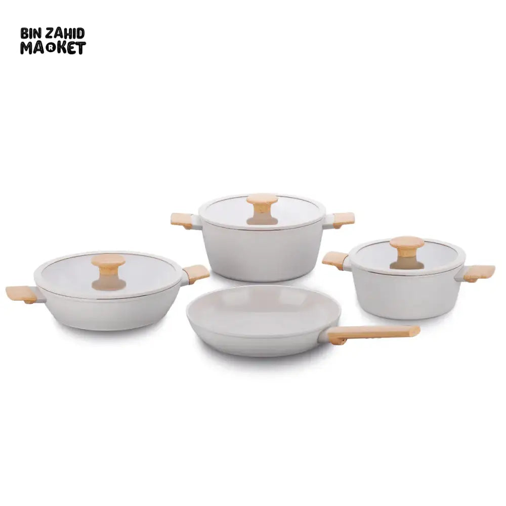Korkmaz Seravita 7Pcs Cookware Set