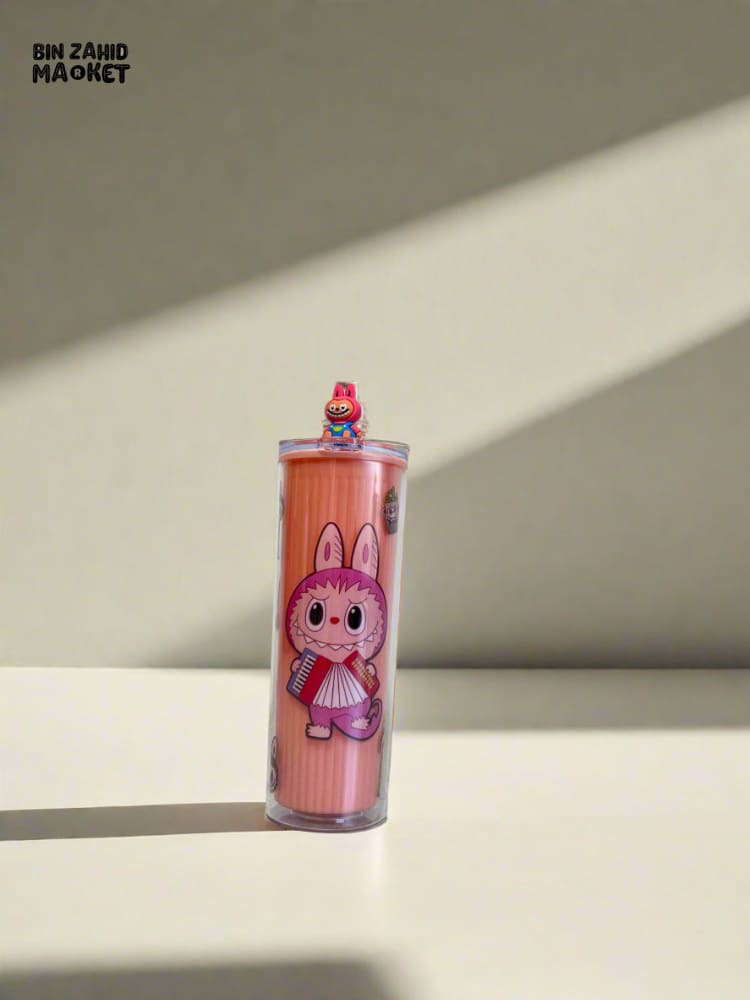 LABUBU FAMILY 720ML STRAW MUG - MOKOKO