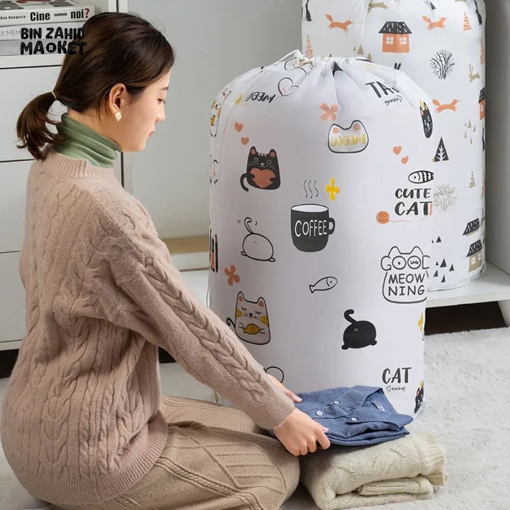 LARGE CAPACITY QUILT & CLOTHES STORAGE BAG