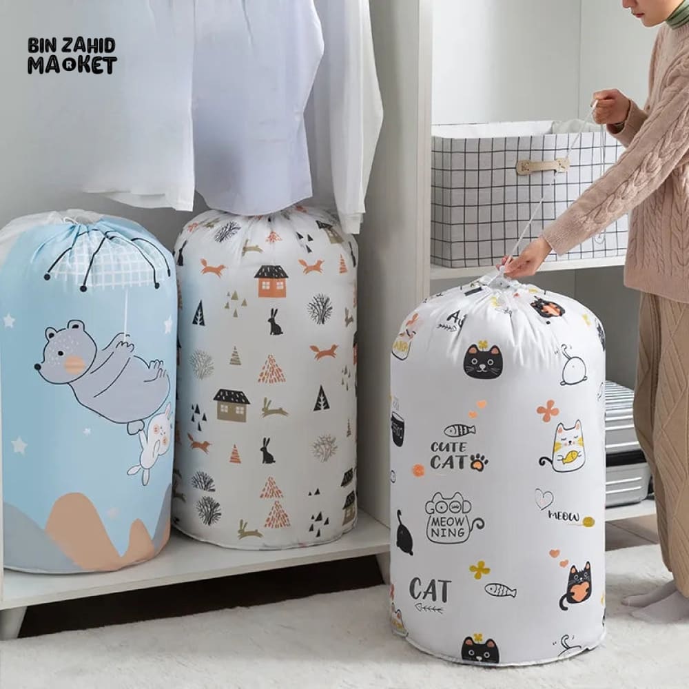 LARGE CAPACITY QUILT & CLOTHES STORAGE BAG