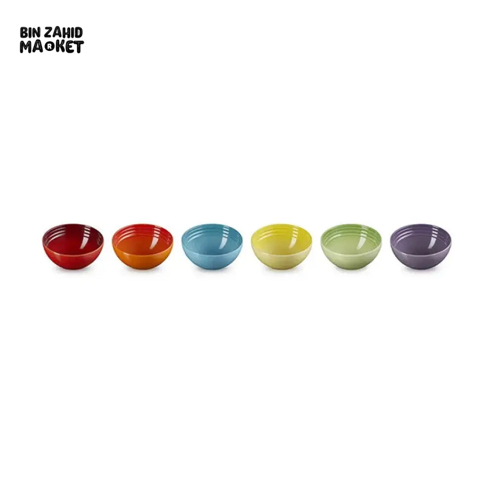 VANCOUVER RAINBOW SNACK BOWL SET OF 6