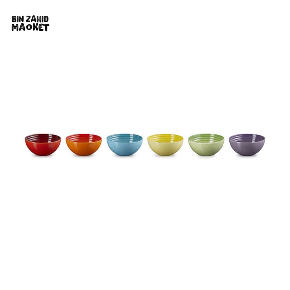 VANCOUVER RAINBOW SNACK BOWL SET OF 6