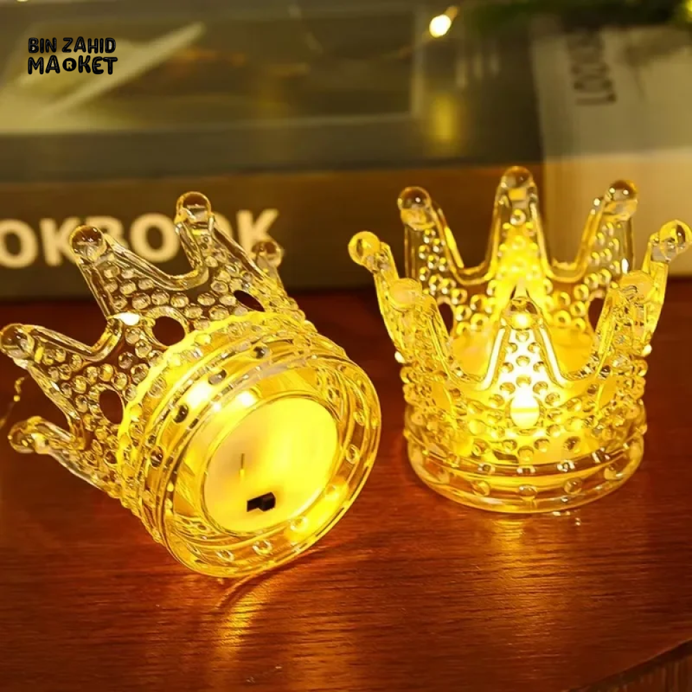 LED CROWN NIGHT LIGHT FOR FESTIVALS AND WEDDINGS DECORATIONS