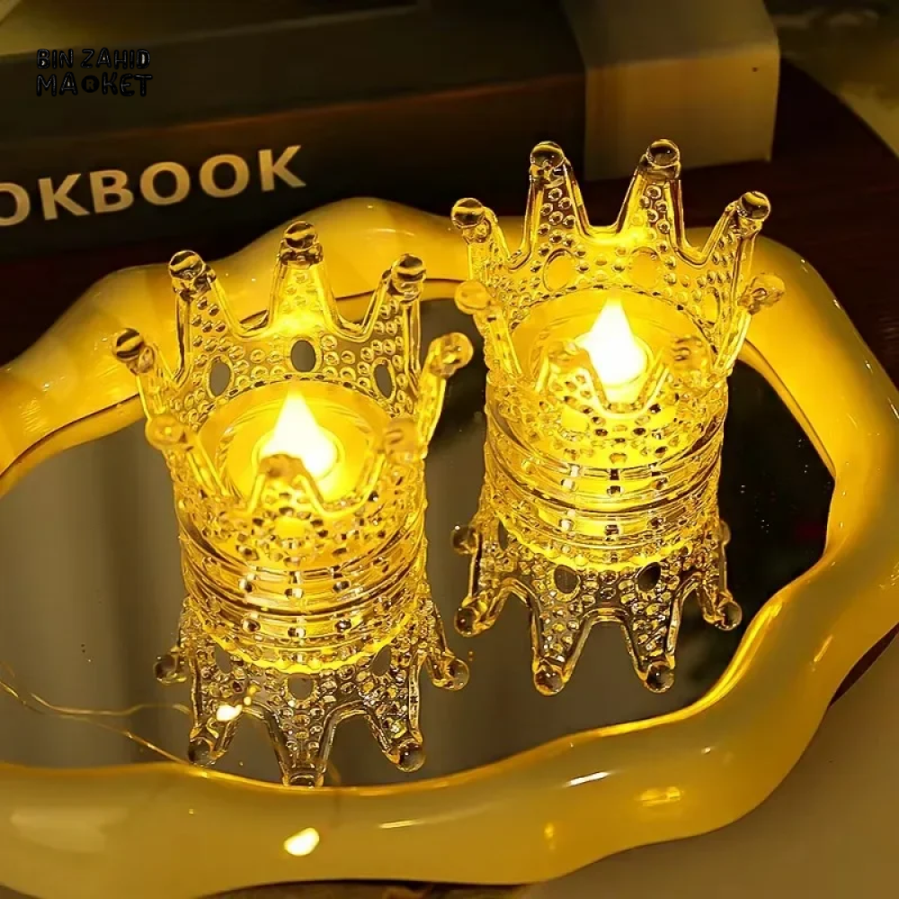 LED CROWN NIGHT LIGHT FOR FESTIVALS AND WEDDINGS DECORATIONS