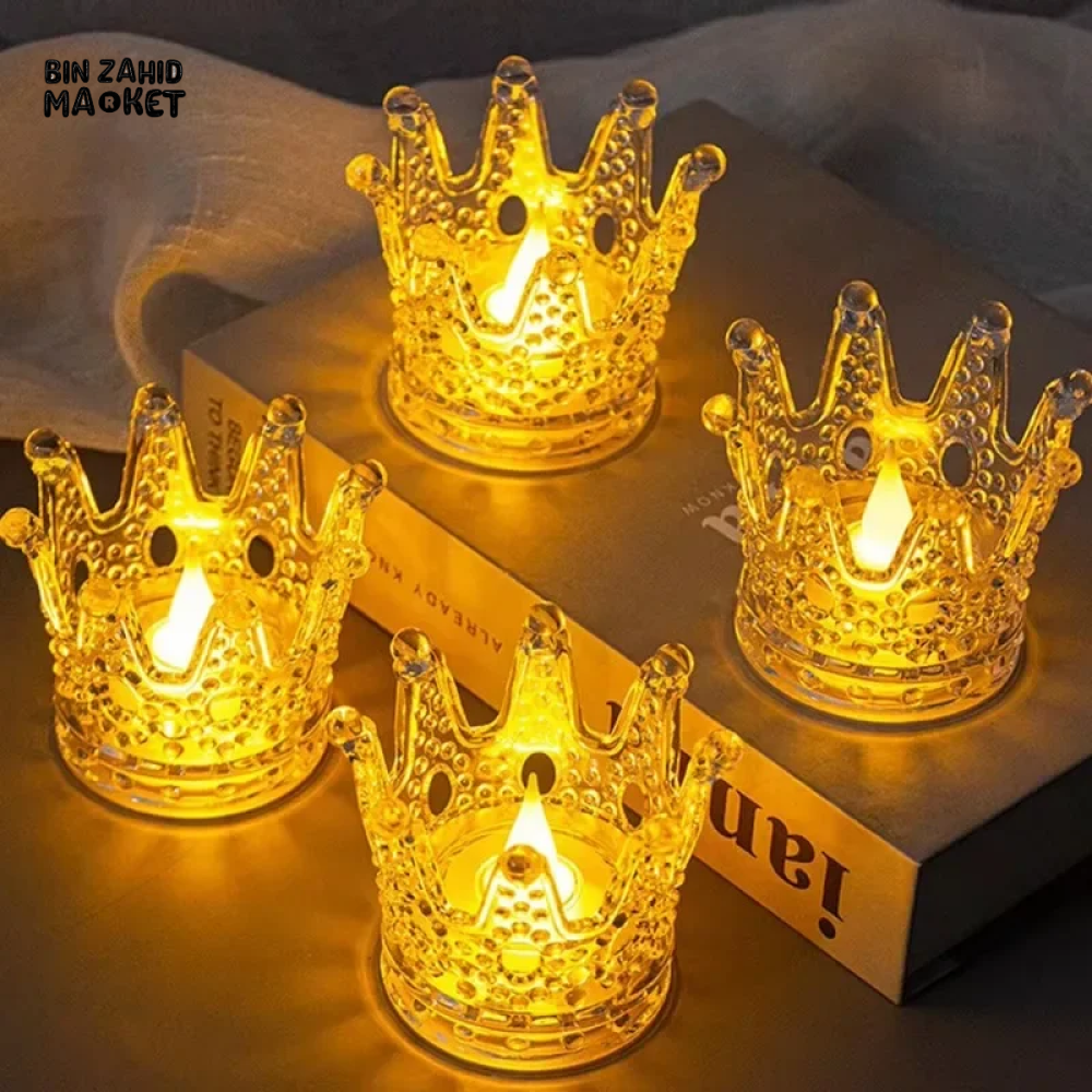 LED CROWN NIGHT LIGHT FOR FESTIVALS AND WEDDINGS DECORATIONS