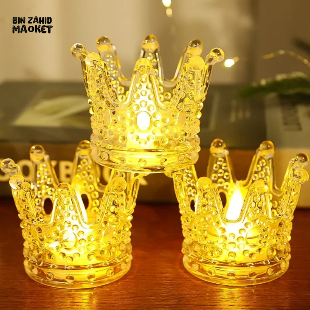 LED CROWN NIGHT LIGHT FOR FESTIVALS AND WEDDINGS DECORATIONS