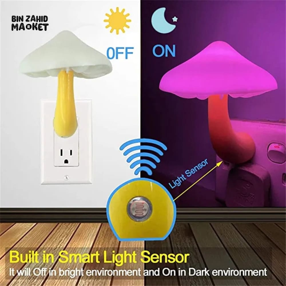 LED NIGHT MUSHROOM LIGHT