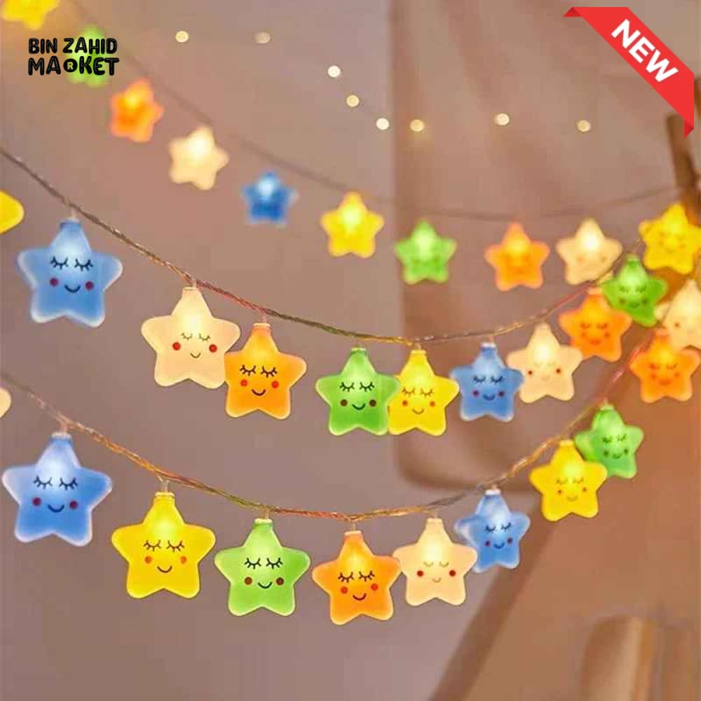 LED STAR STRING LIGHTS