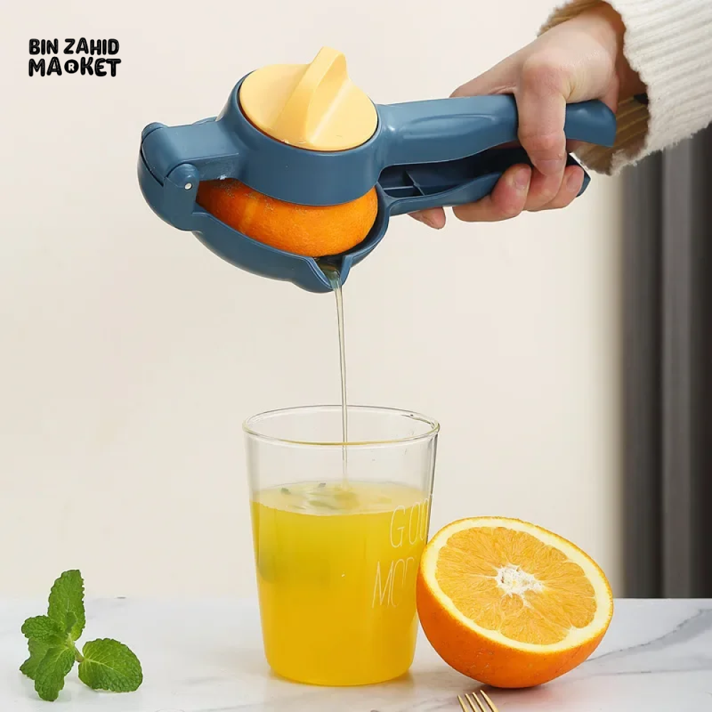 LEMON SQUEEZER CITRUS PRESS PORTABLE HANDHELD FRUIT JUICER
