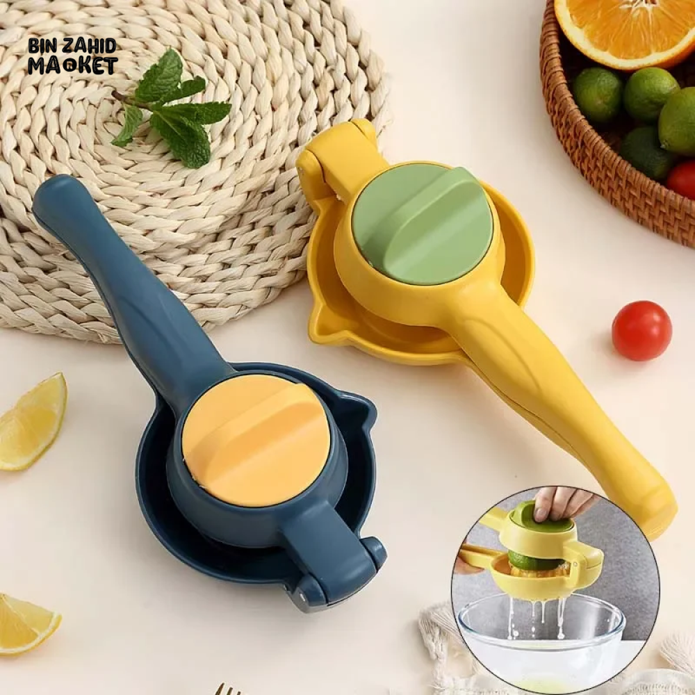 LEMON SQUEEZER CITRUS PRESS PORTABLE HANDHELD FRUIT JUICER
